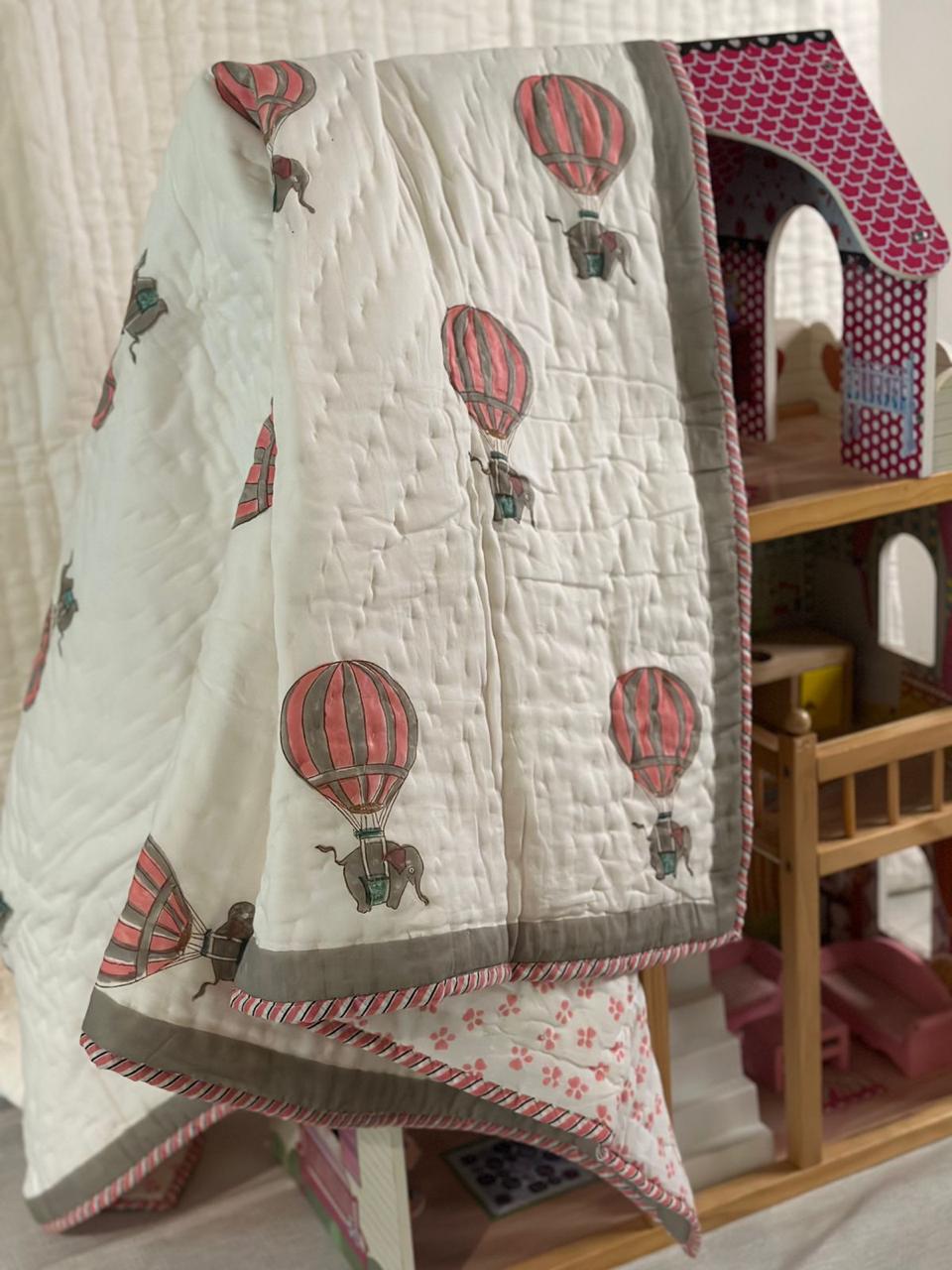 Baby Reversible Muslin Quilt