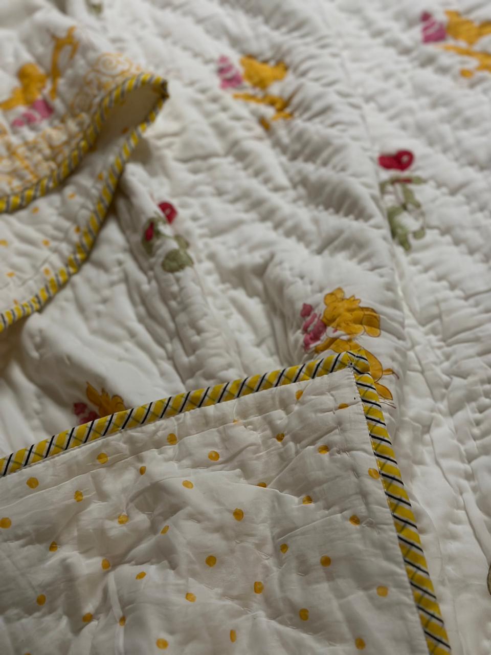Baby Reversible Muslin Quilt