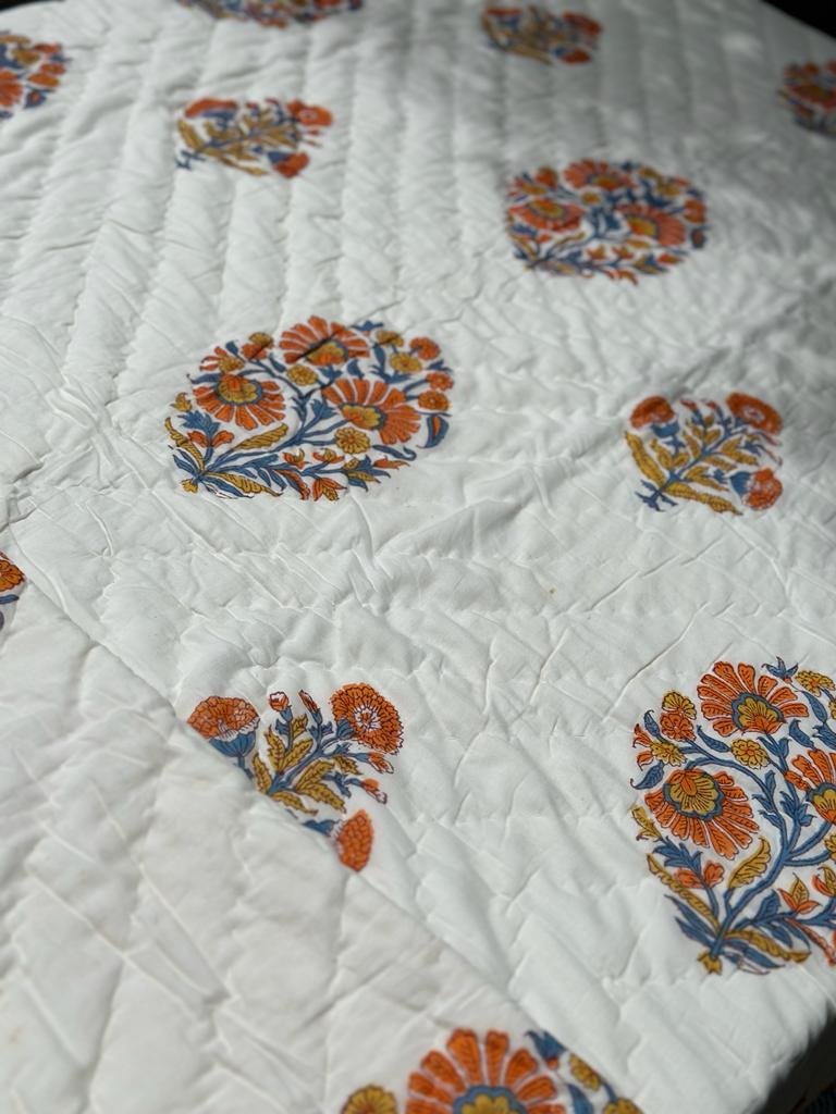 Reversible muslin quilt