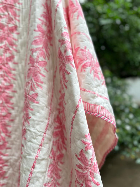 Reversible muslin quilt