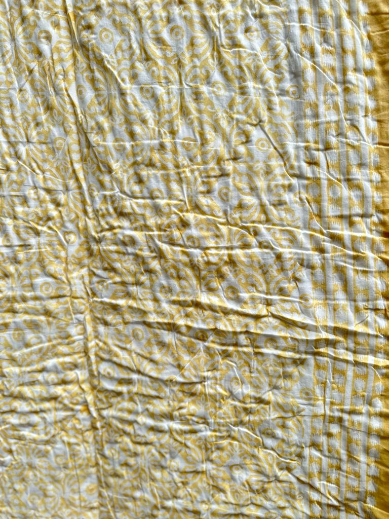 Reversible muslin quilt