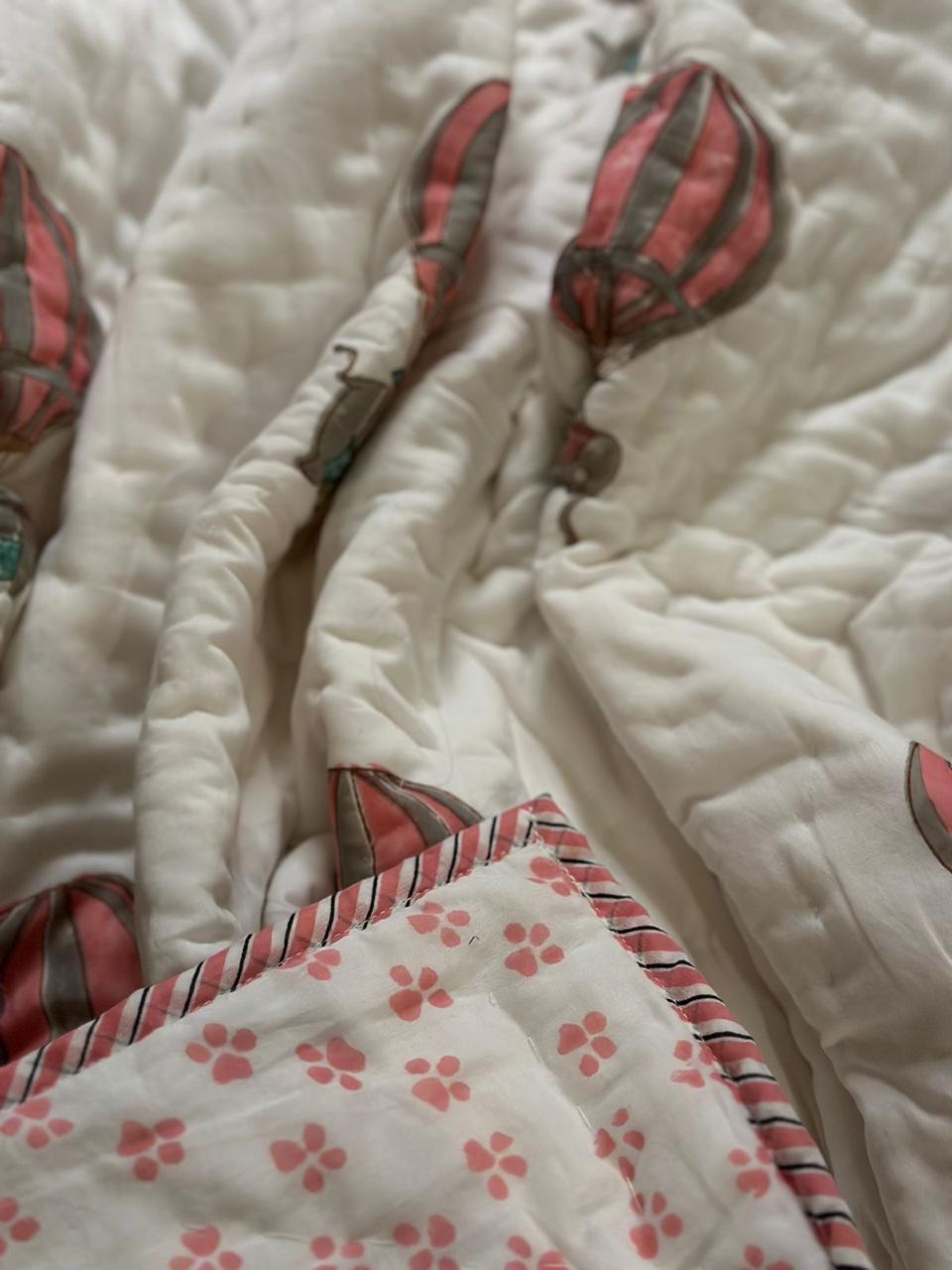 Baby Reversible Muslin Quilt