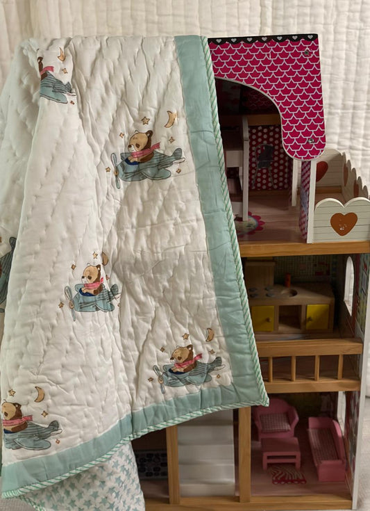 Baby Reversible Muslin Quilt