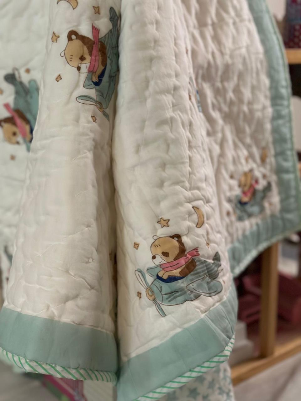 Baby Reversible Muslin Quilt