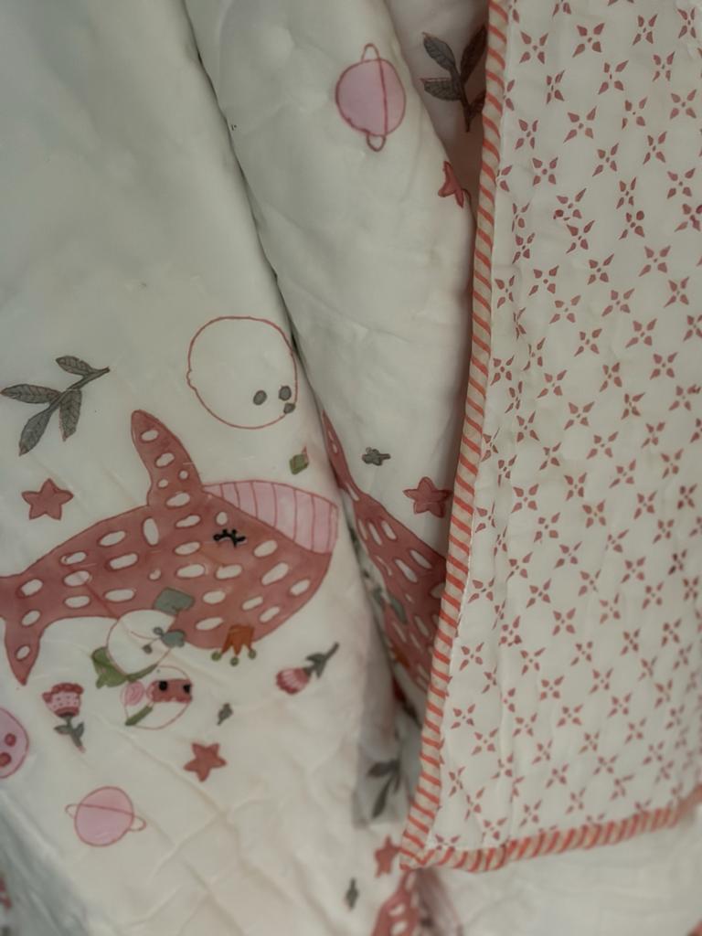 Baby Reversible Muslin Quilt