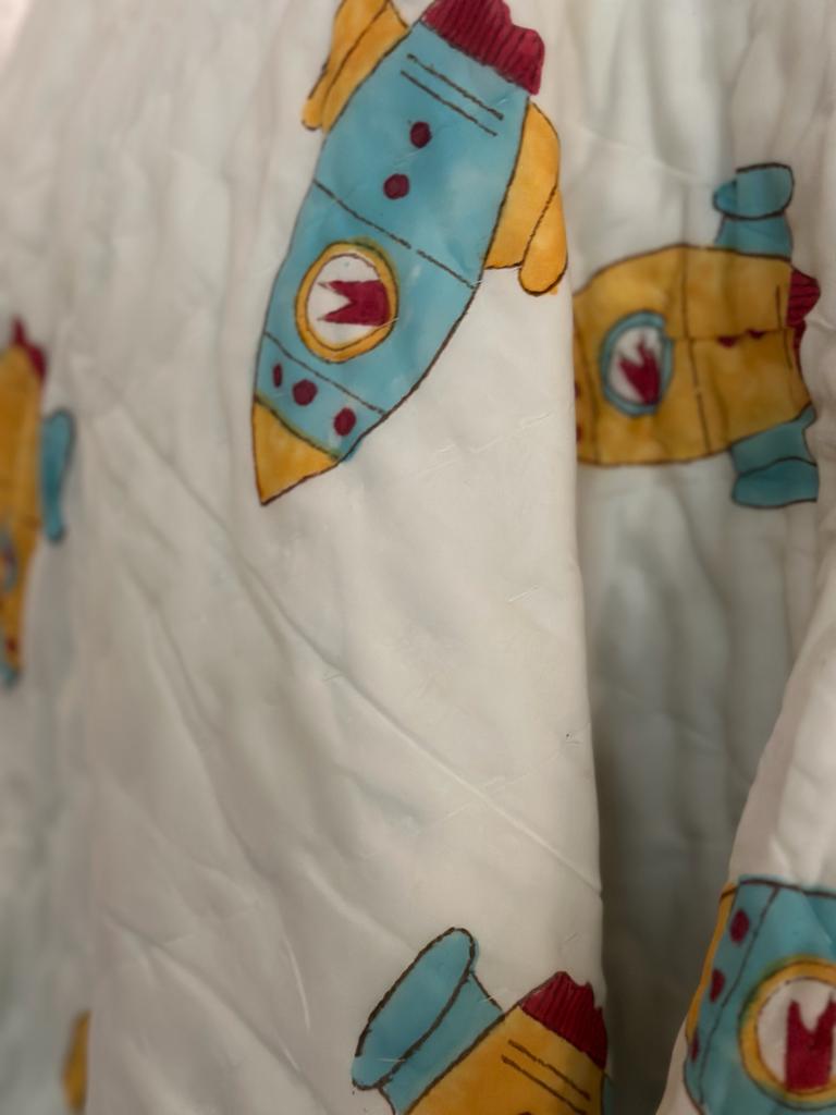 Baby Reversible Muslin Quilt