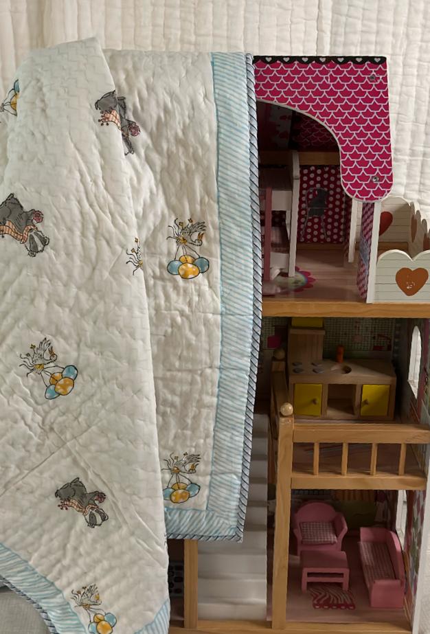 Baby Reversible Muslin Quilt