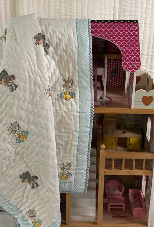 Baby Reversible Muslin Quilt