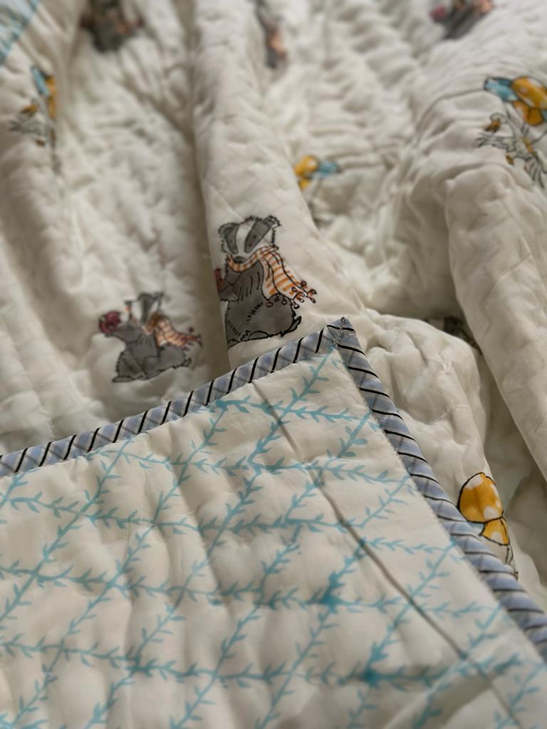 Baby Reversible Muslin Quilt