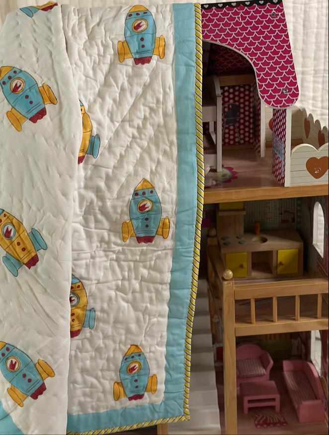 Baby Reversible Muslin Quilt