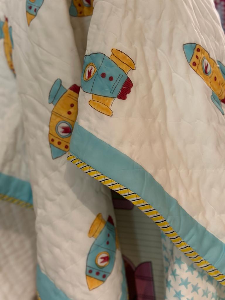 Baby Reversible Muslin Quilt