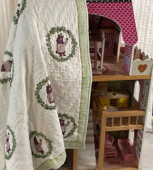 Baby Reversible Muslin Quilt