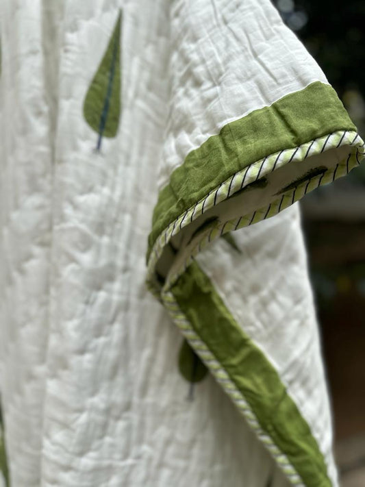 Reversible muslin quilt