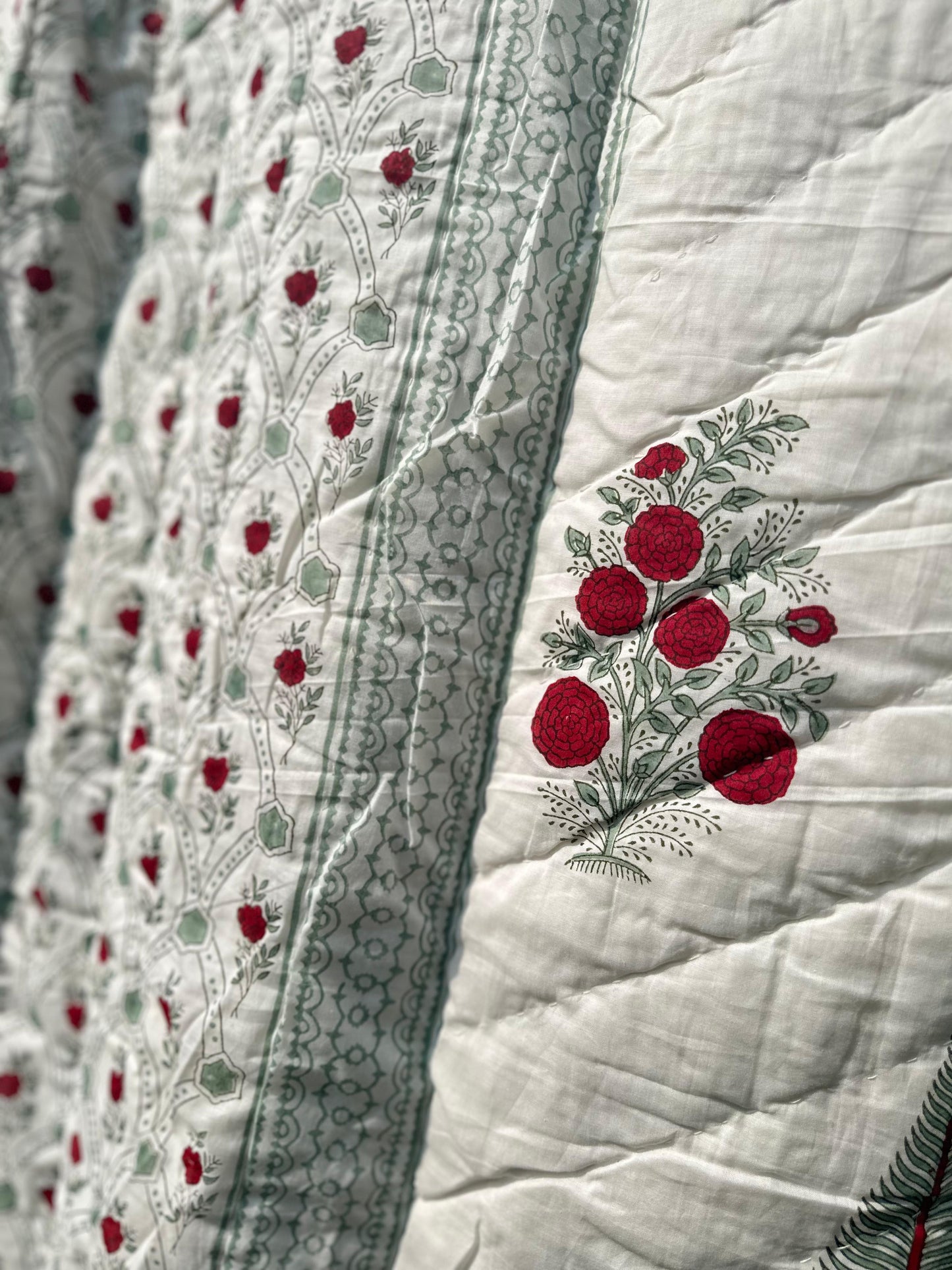 Reversible muslin quilt