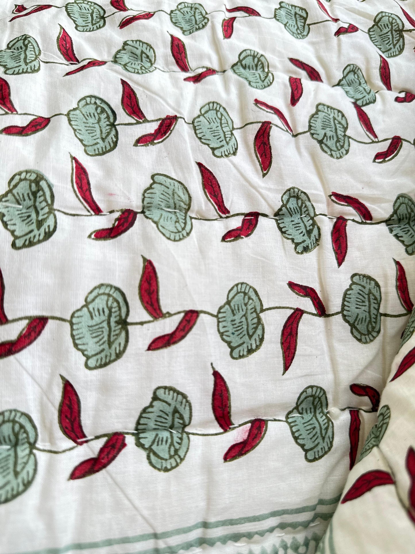 Reversible muslin quilt