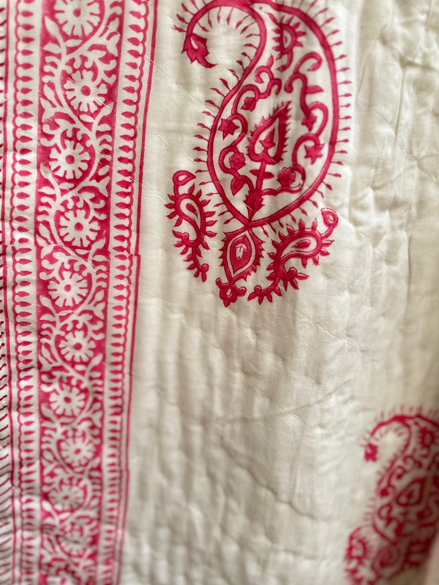 Reversible muslin quilt