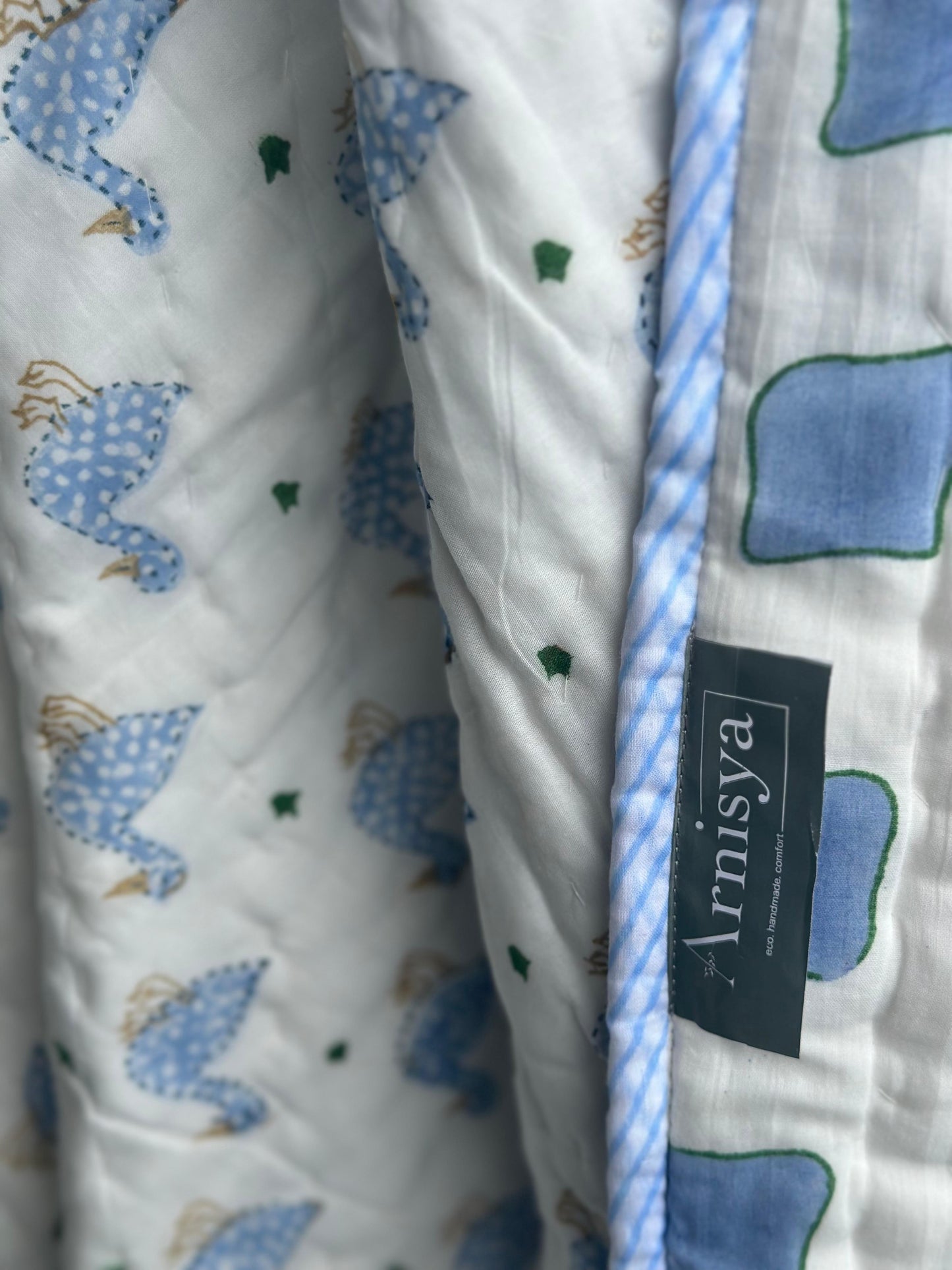 Duck's Kids Reversible Muslin Quilt