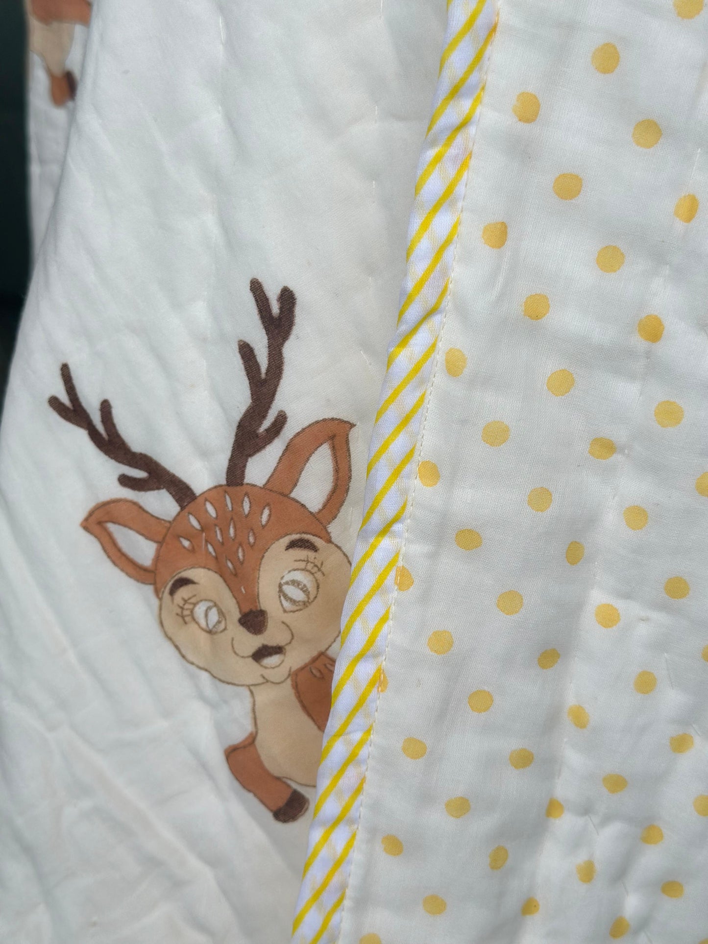 Giraffe Kids Reversible Muslin Quilt