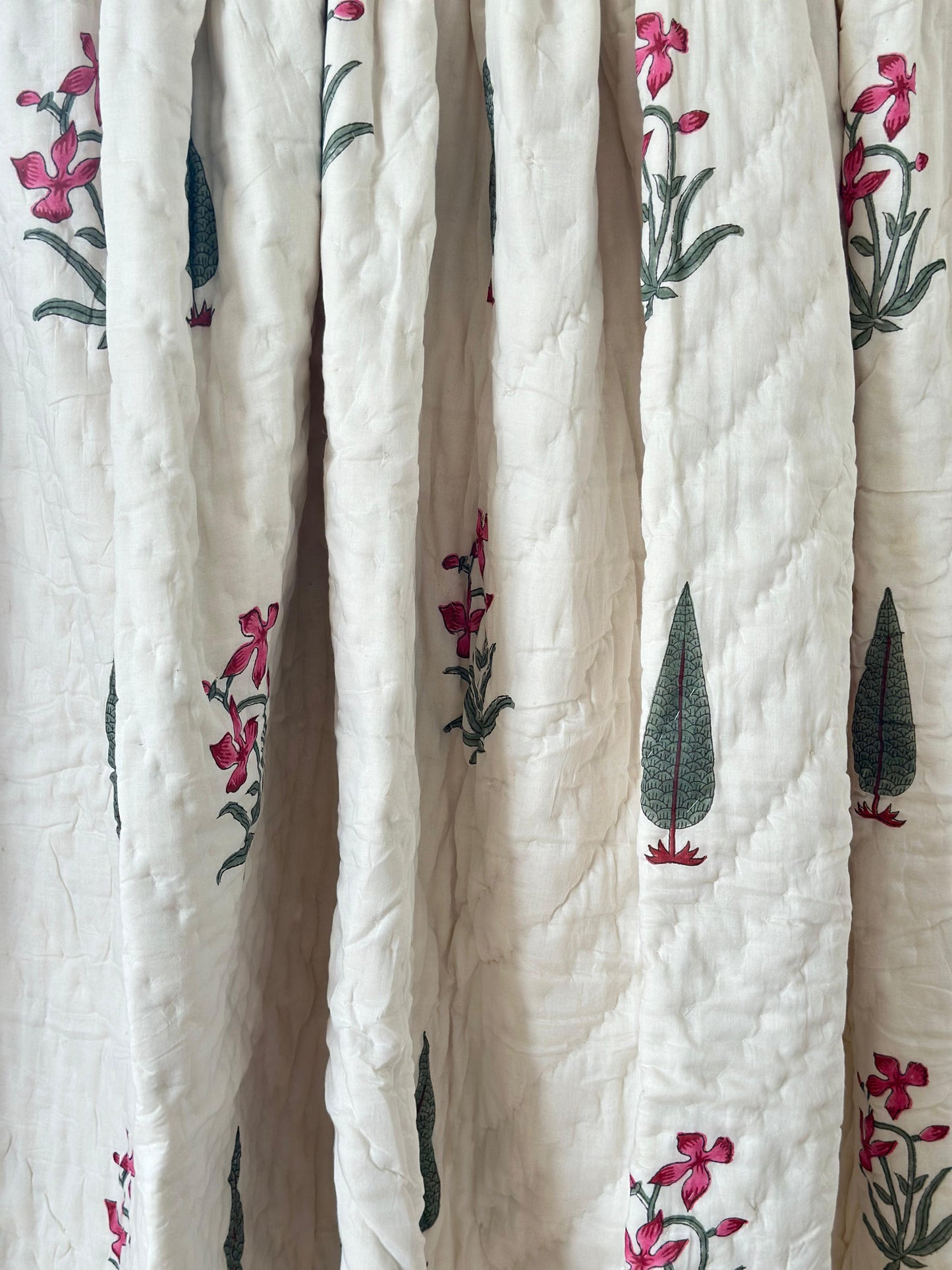 Reversible muslin quilt