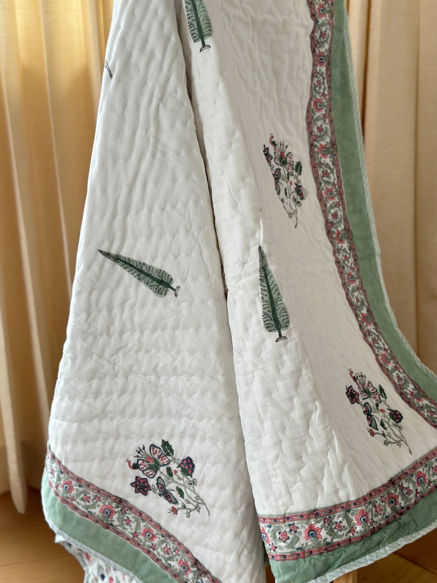 Reversible muslin quilt