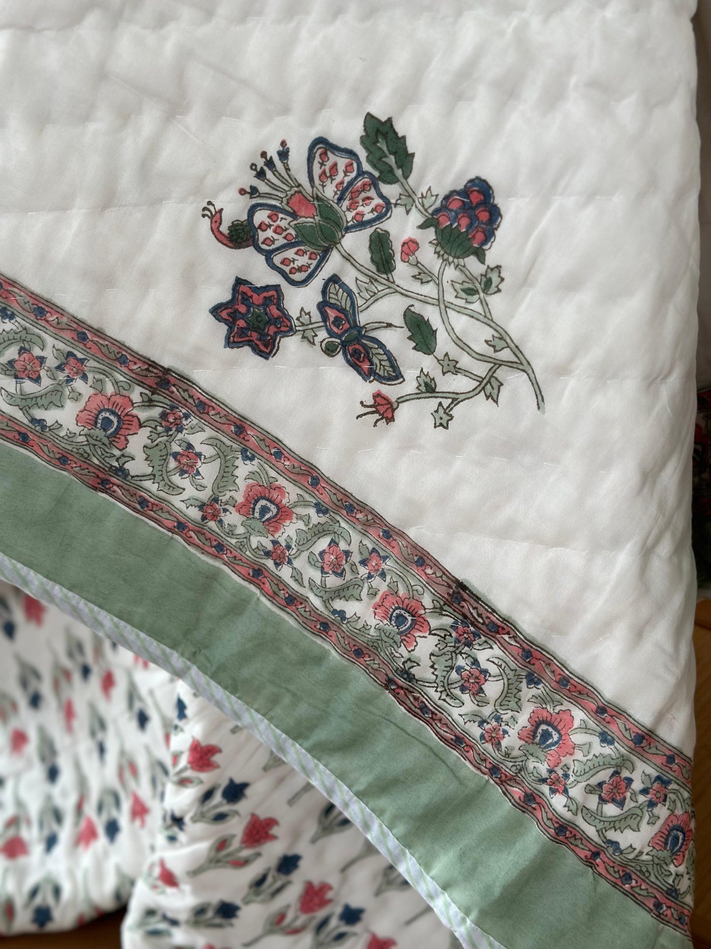 Reversible muslin quilt