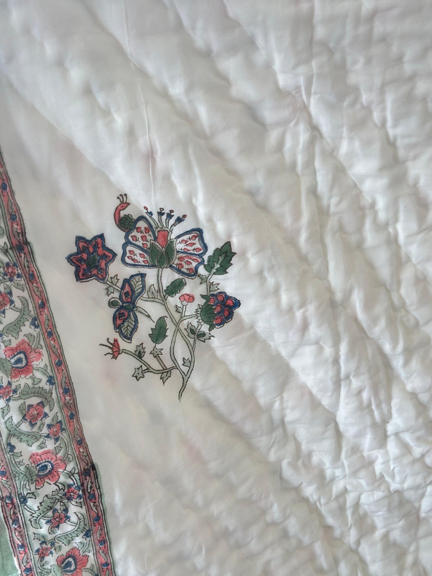 Reversible muslin quilt