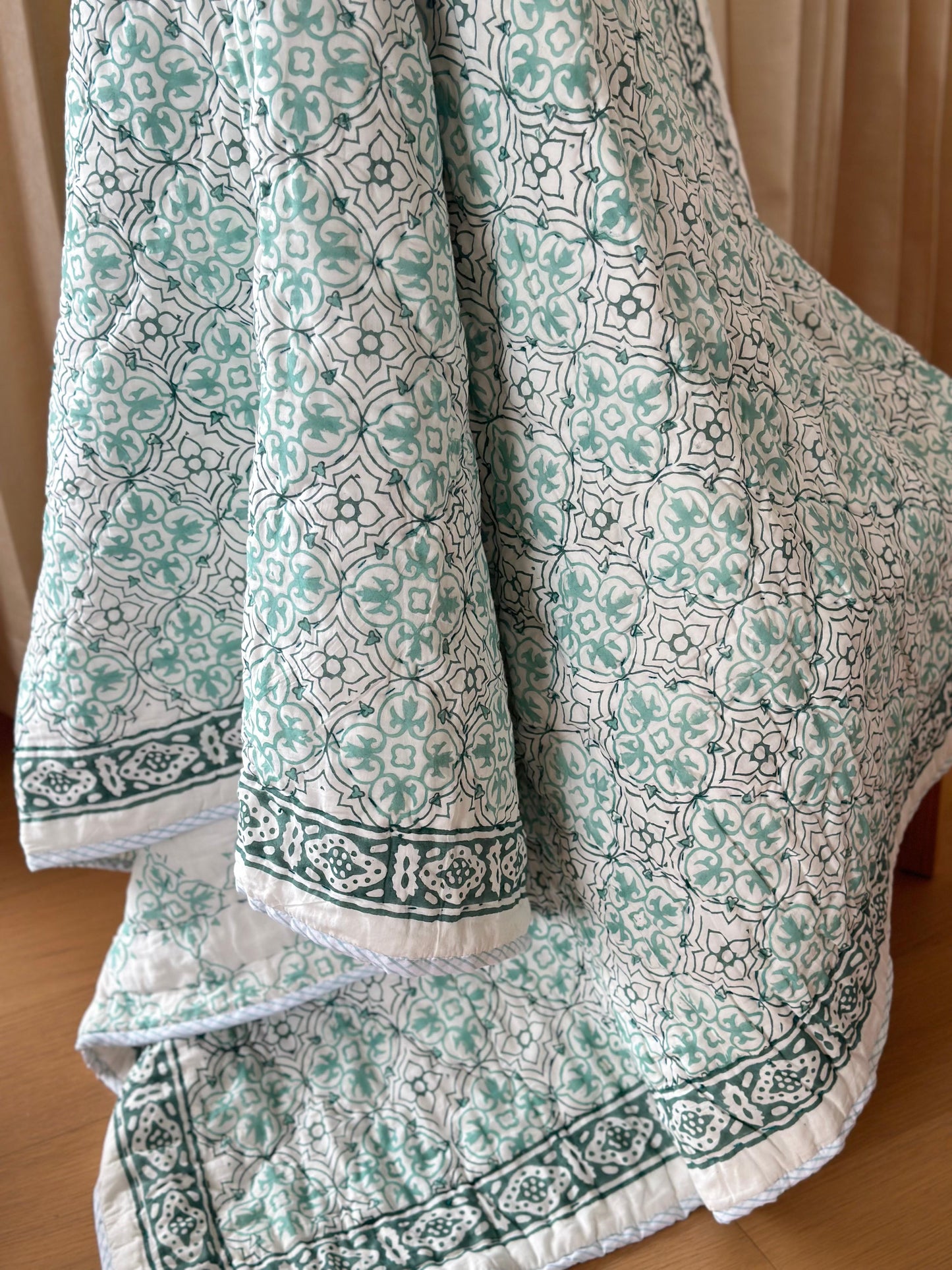 Reversible muslin quilt