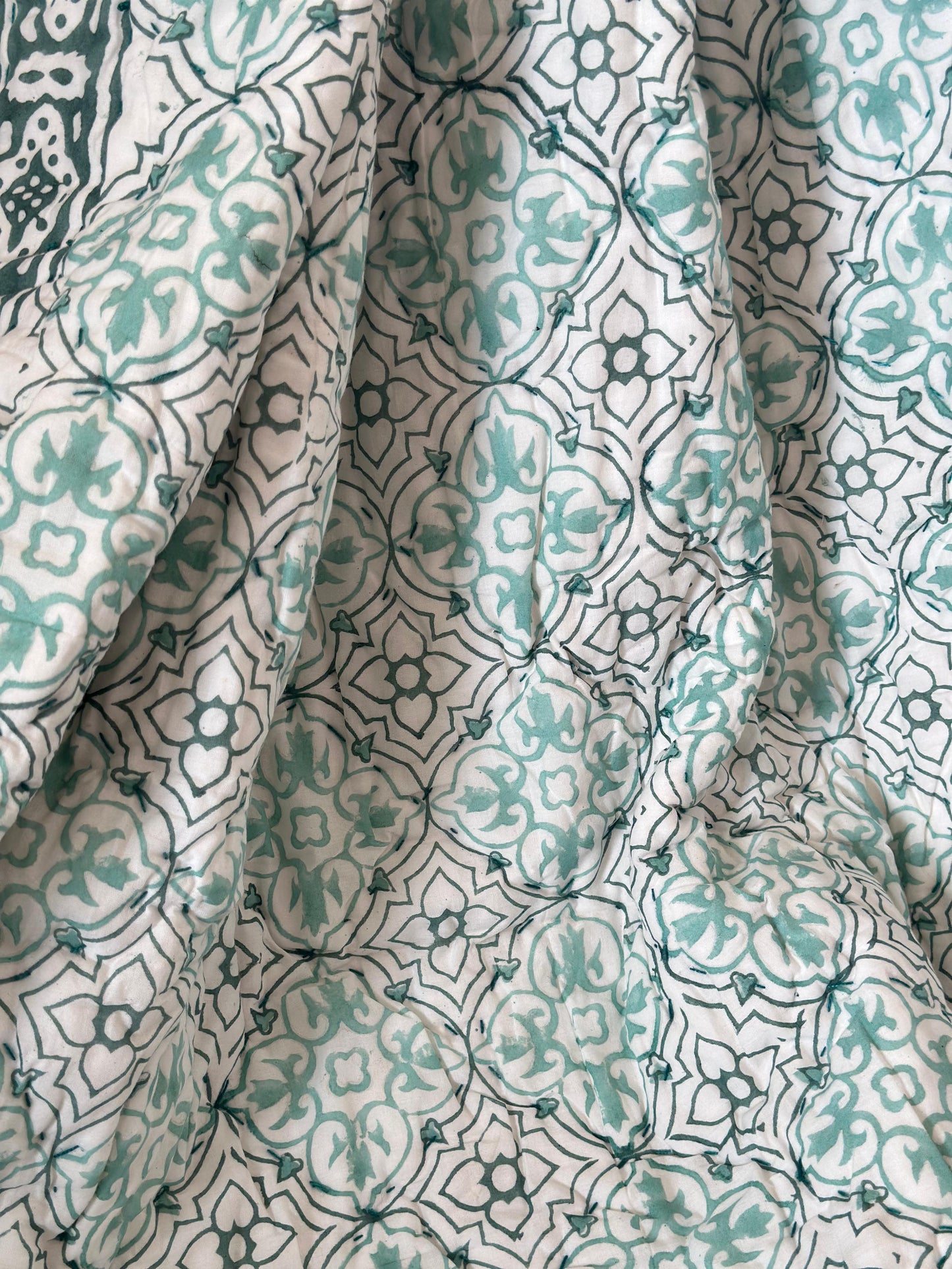 Reversible muslin quilt