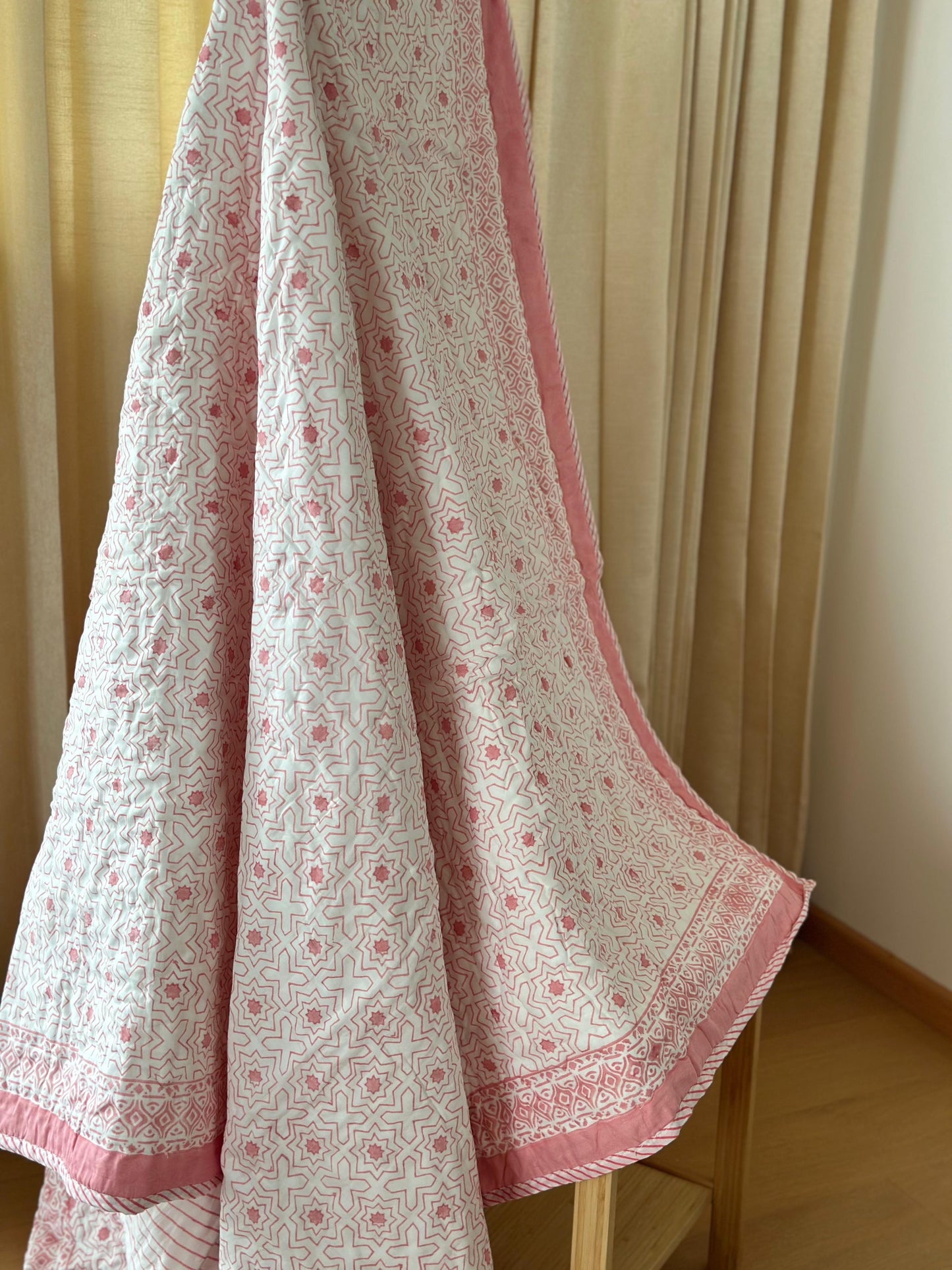 Reversible muslin quilt