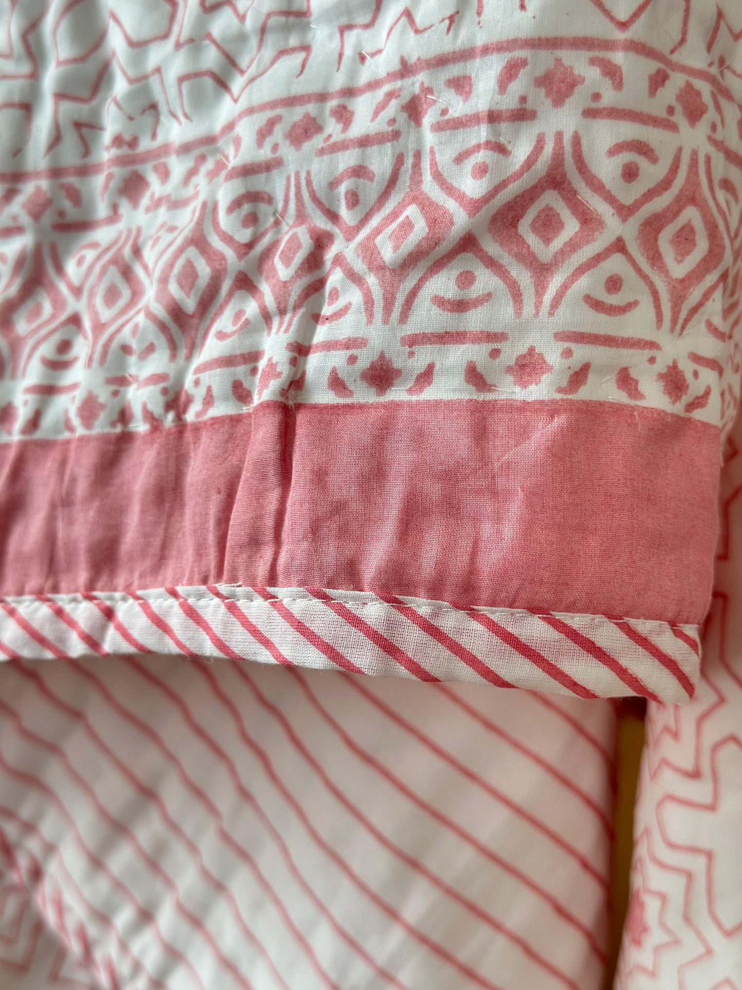 Reversible muslin quilt