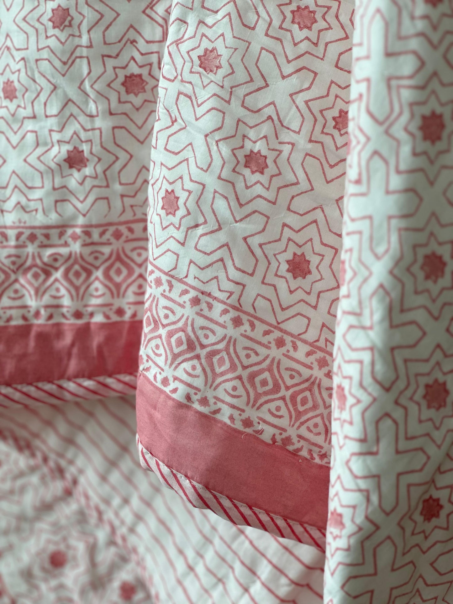 Reversible muslin quilt