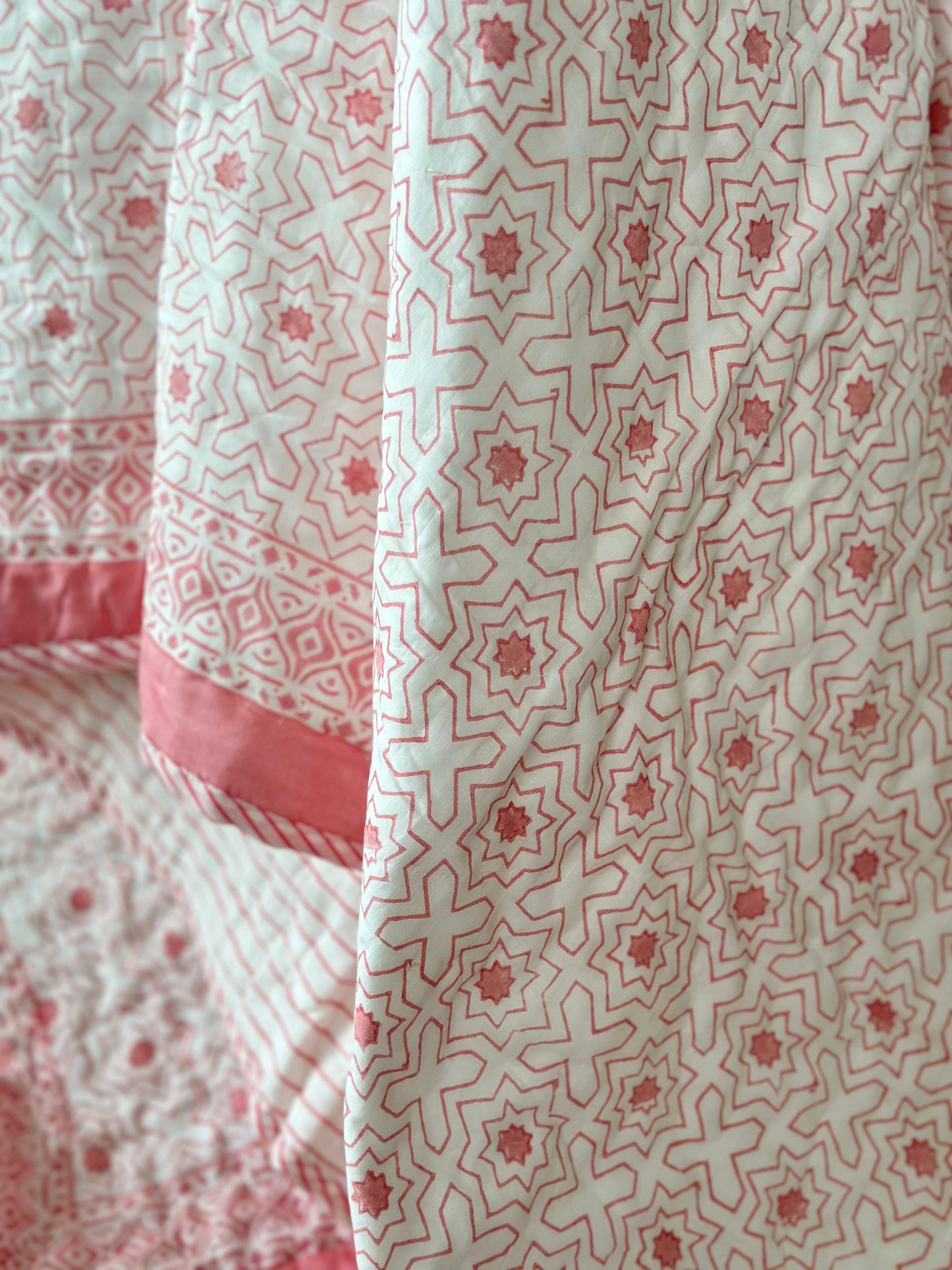 Reversible muslin quilt