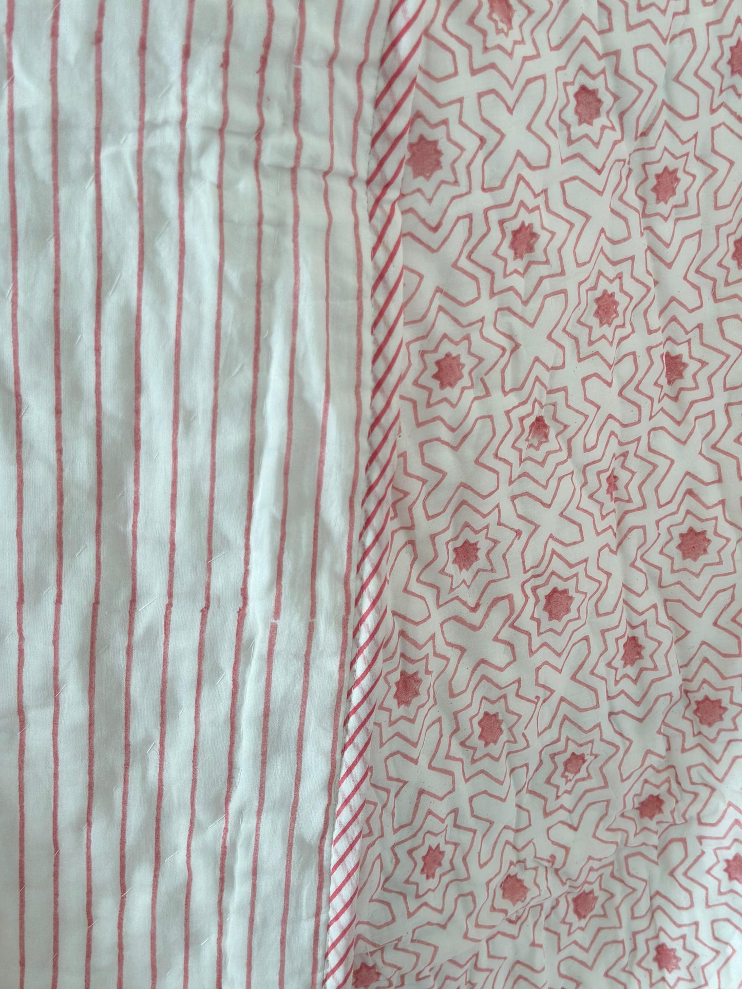 Reversible muslin quilt