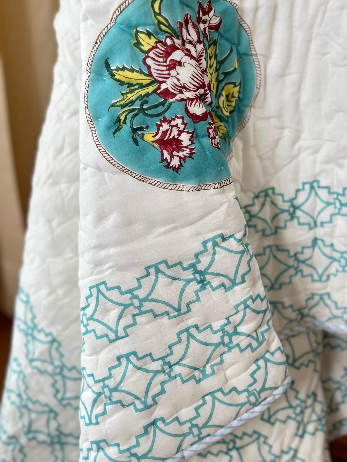 Reversible muslin quilt