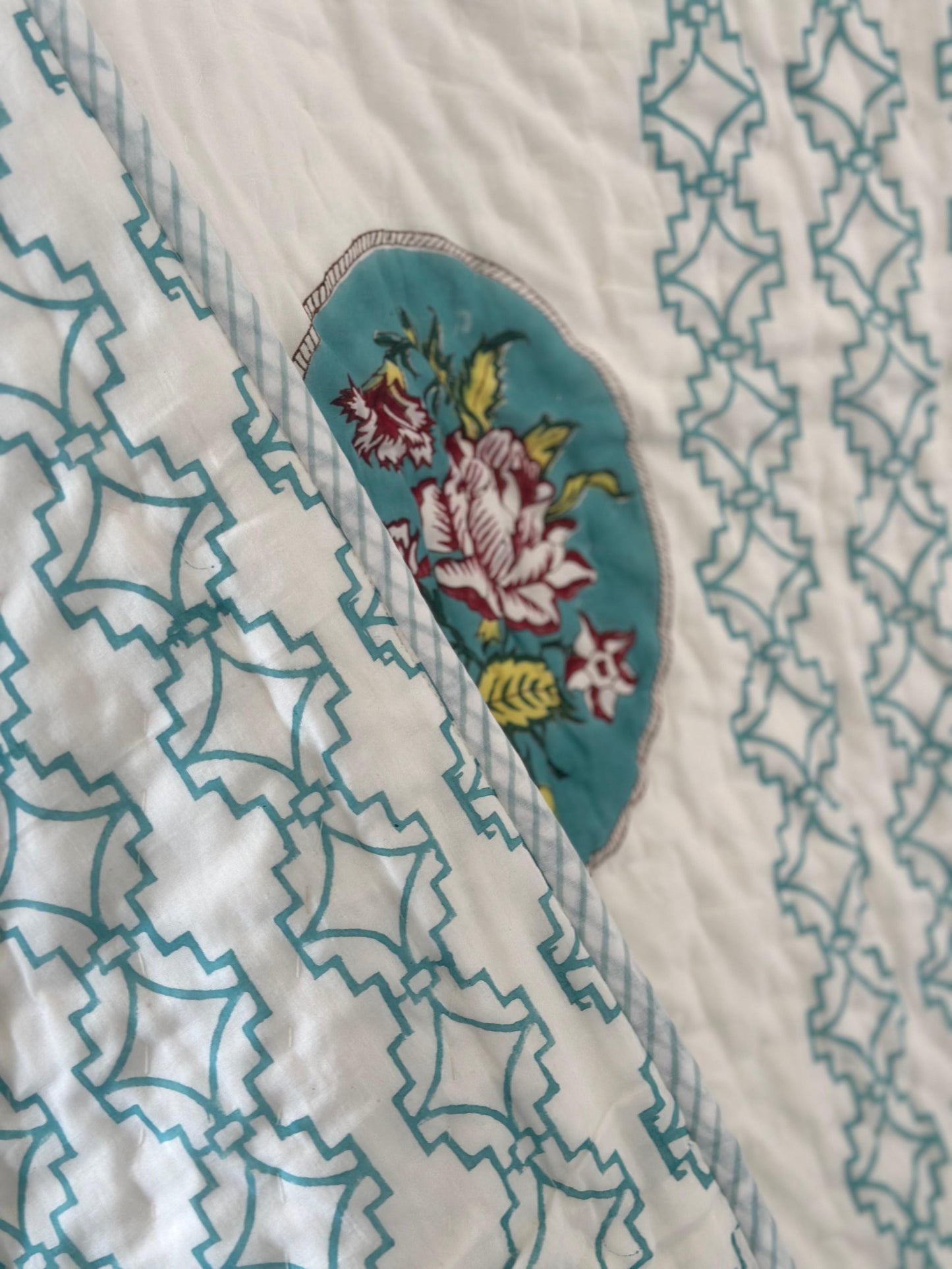 Reversible muslin quilt