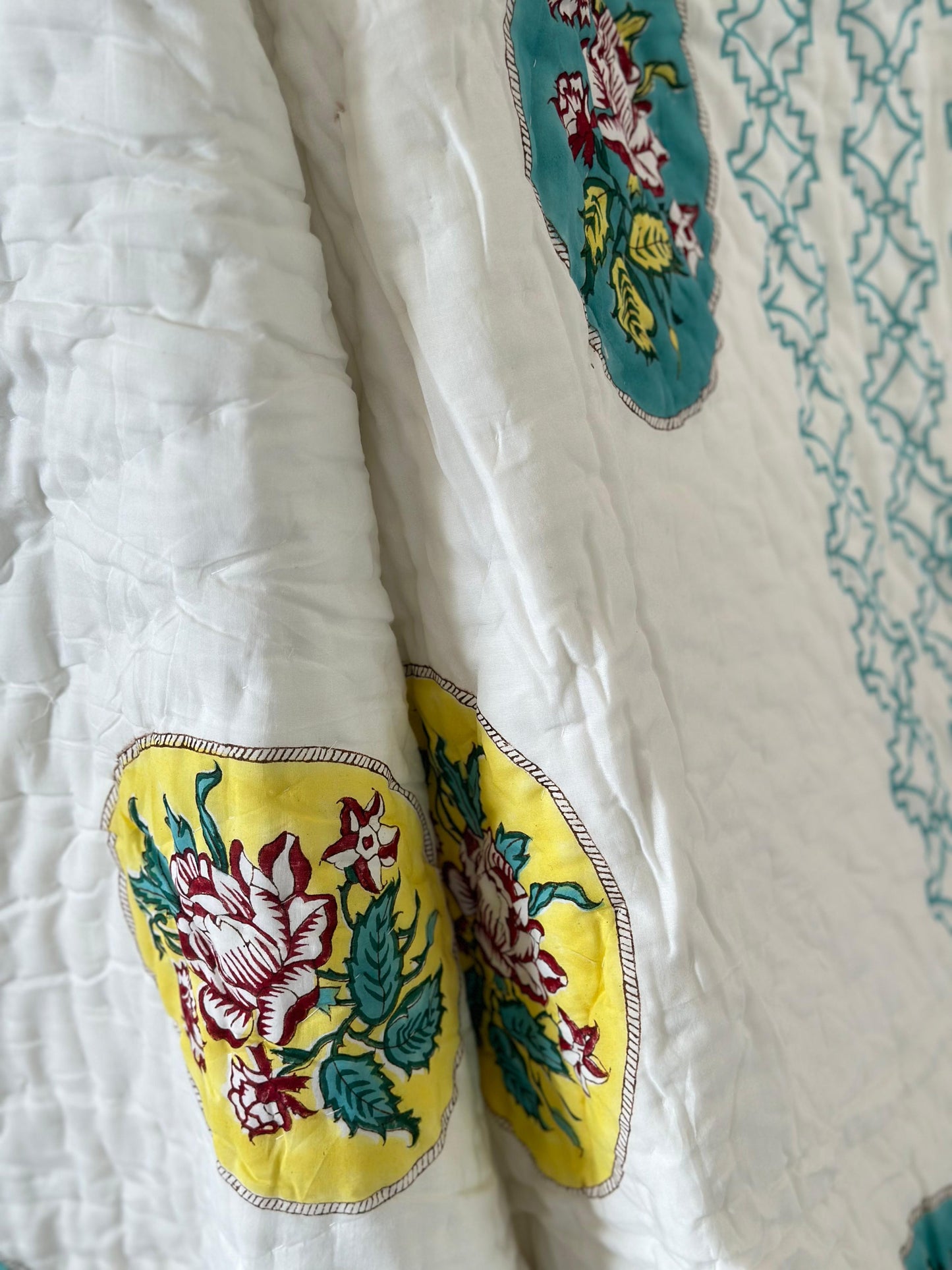 Reversible muslin quilt