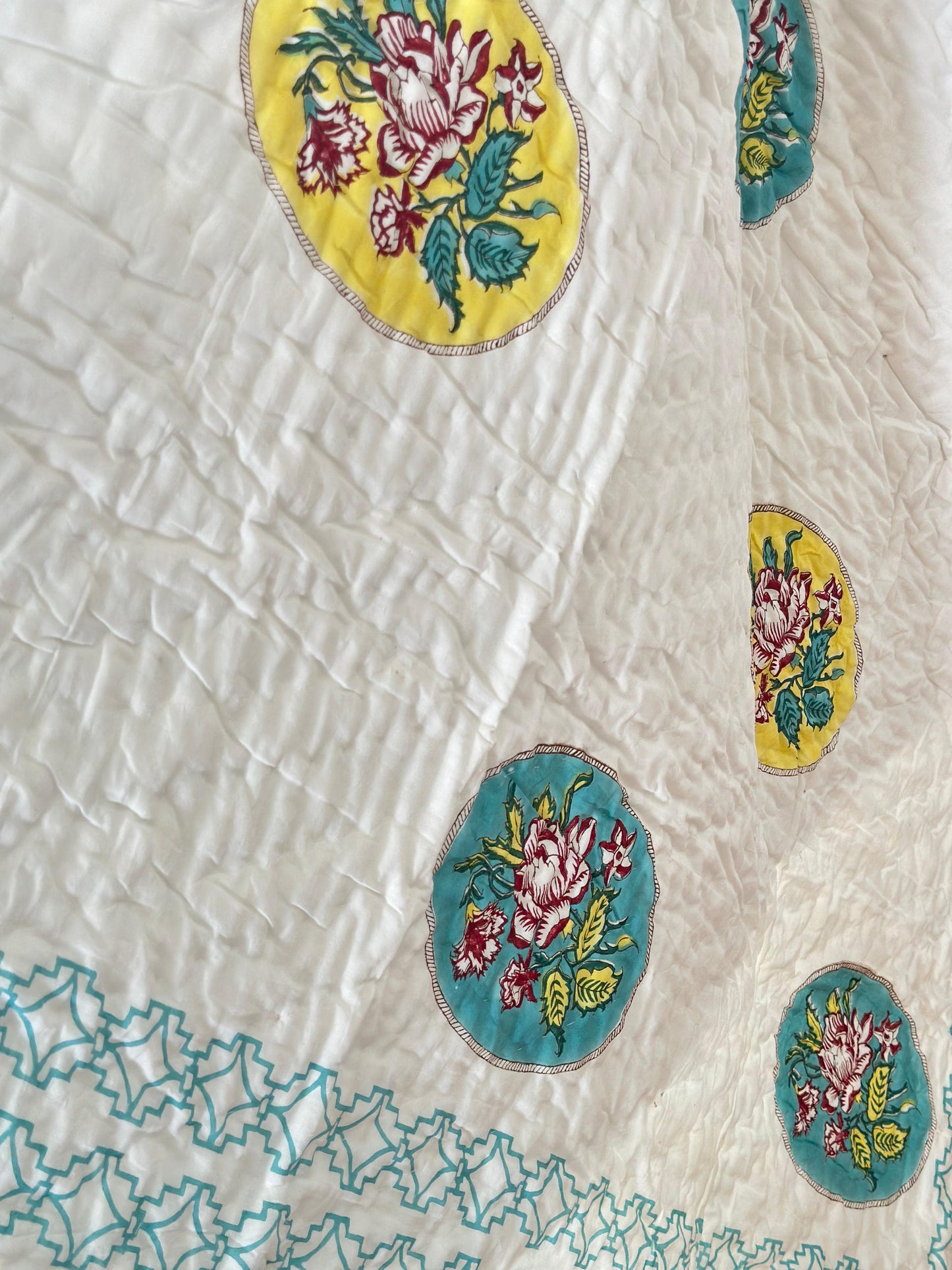 Reversible muslin quilt