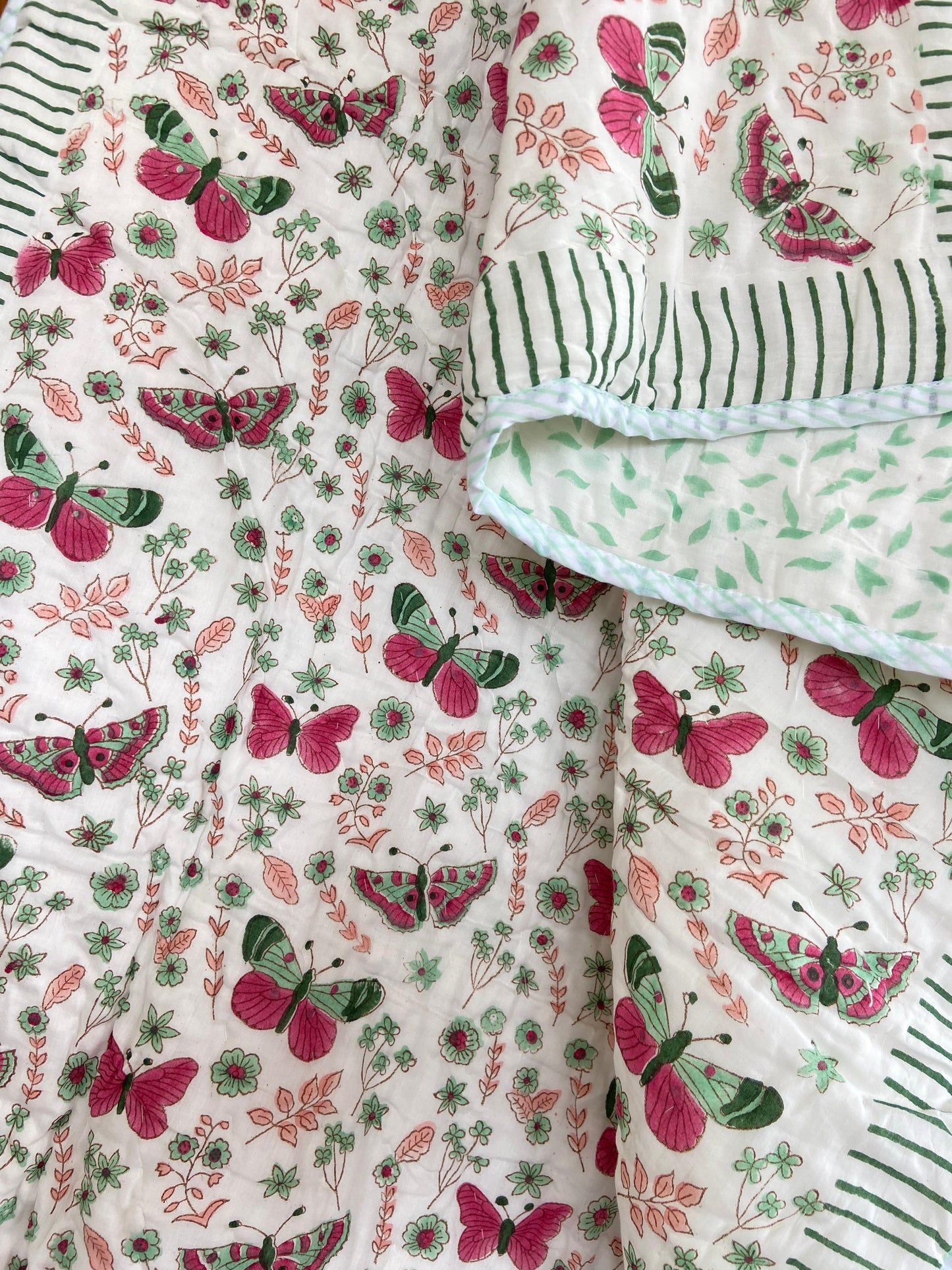 Baby Reversible Muslin Quilt