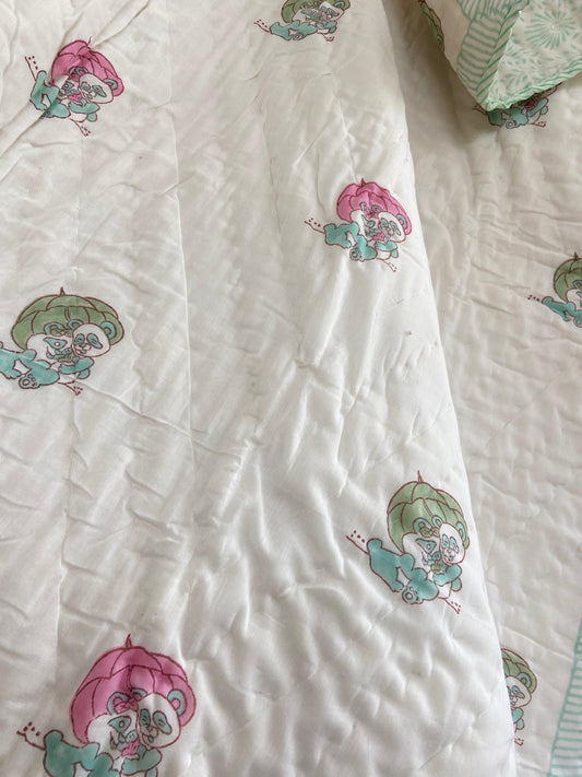 Baby Reversible Muslin Quilt