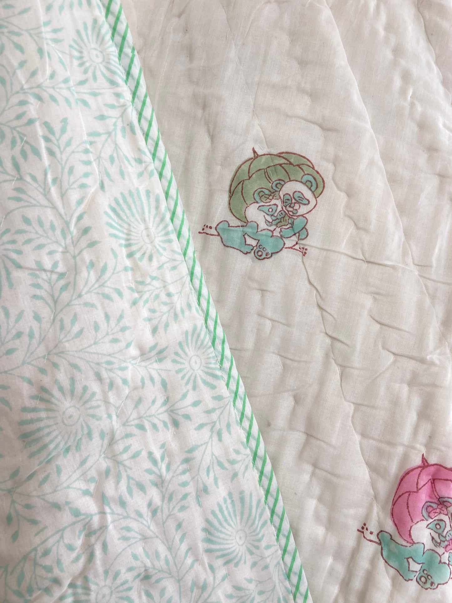 Baby Reversible Muslin Quilt