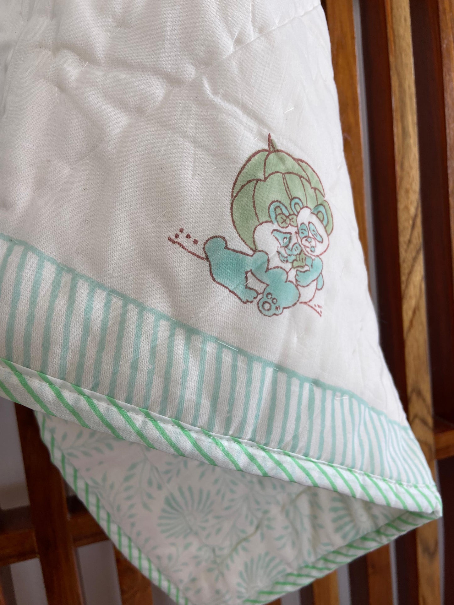 Baby Reversible Muslin Quilt