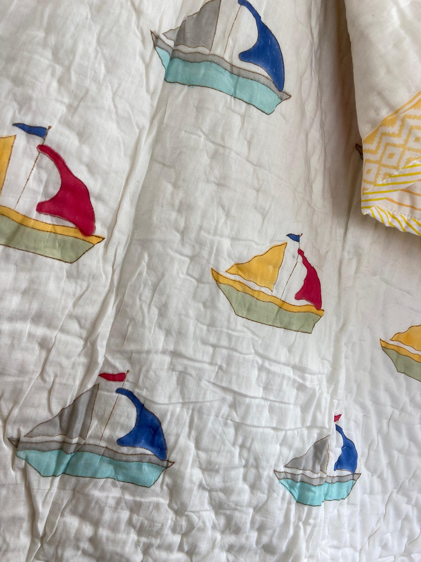 Baby Reversible Muslin Quilt