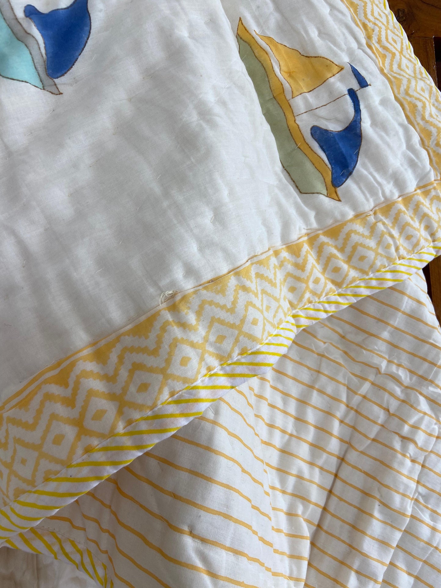 Baby Reversible Muslin Quilt