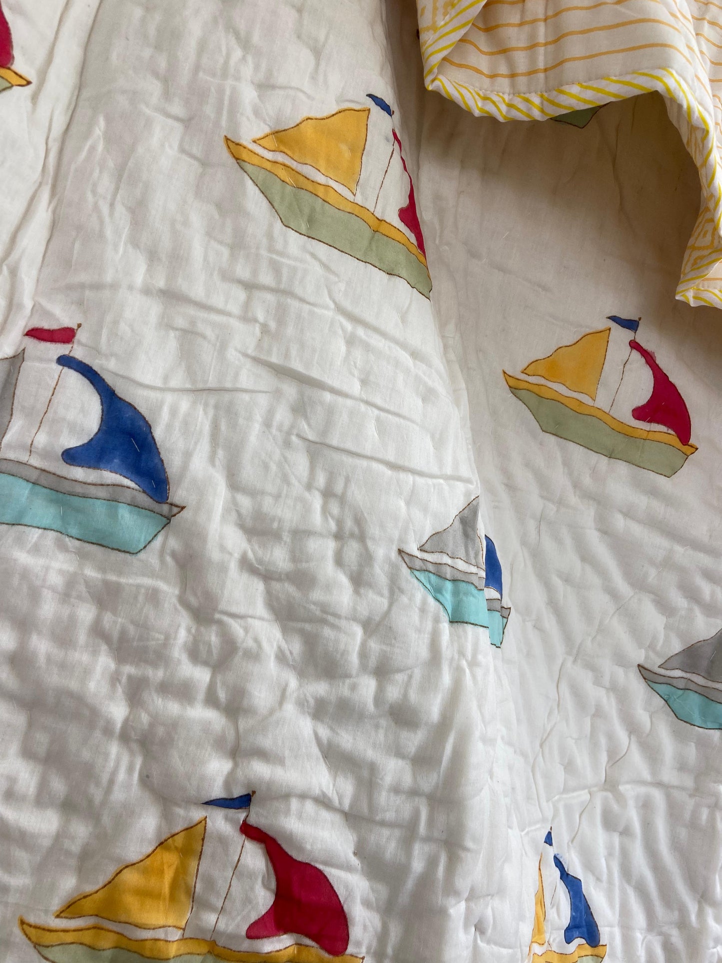 Baby Reversible Muslin Quilt