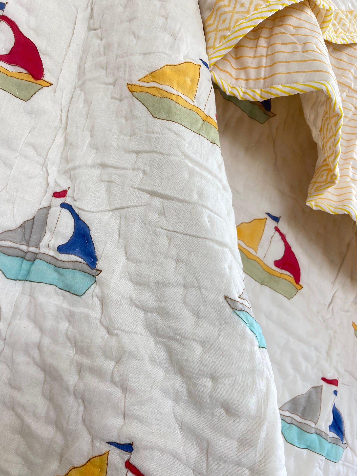 Baby Reversible Muslin Quilt