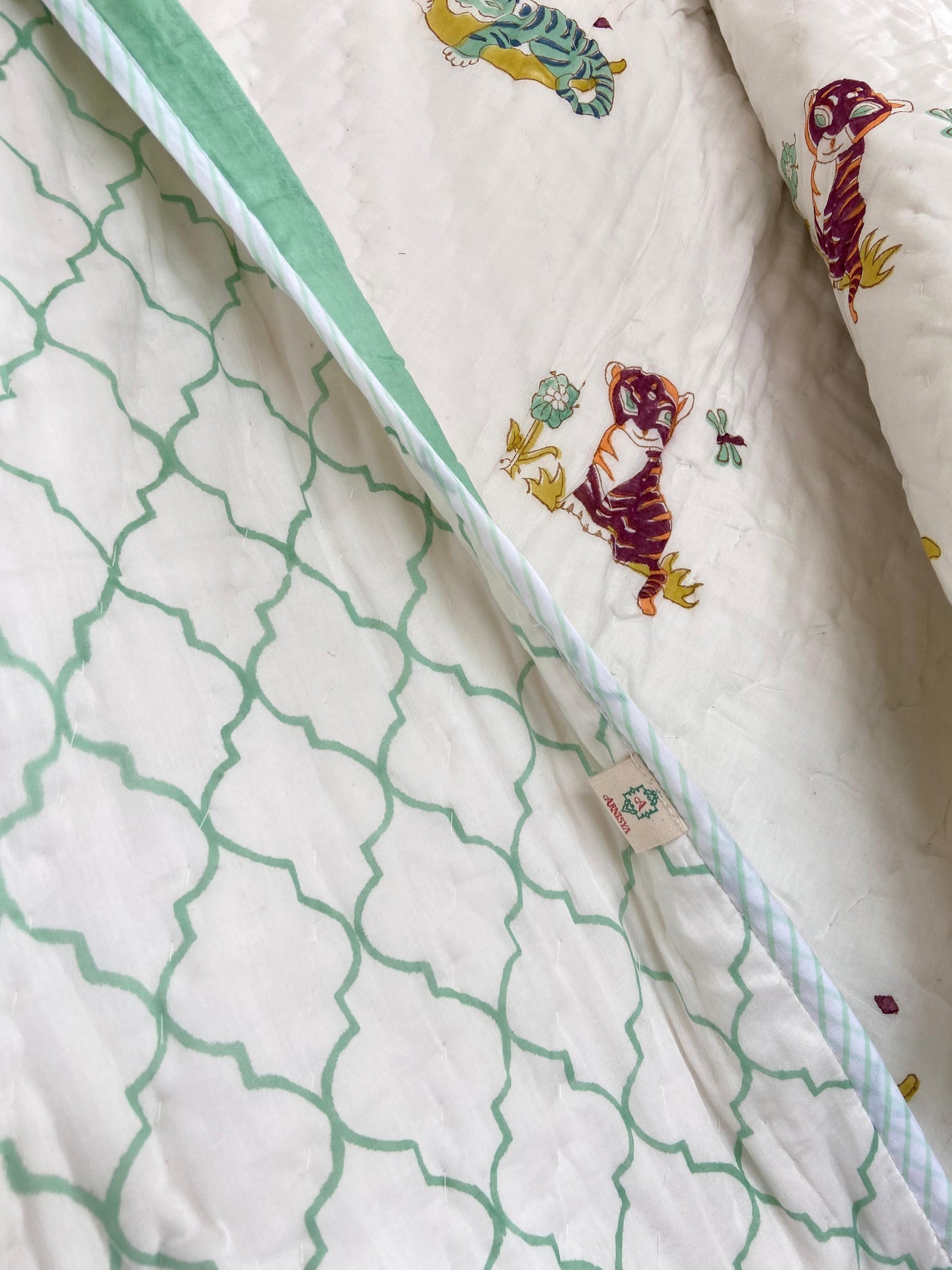 Baby Reversible Muslin Quilt