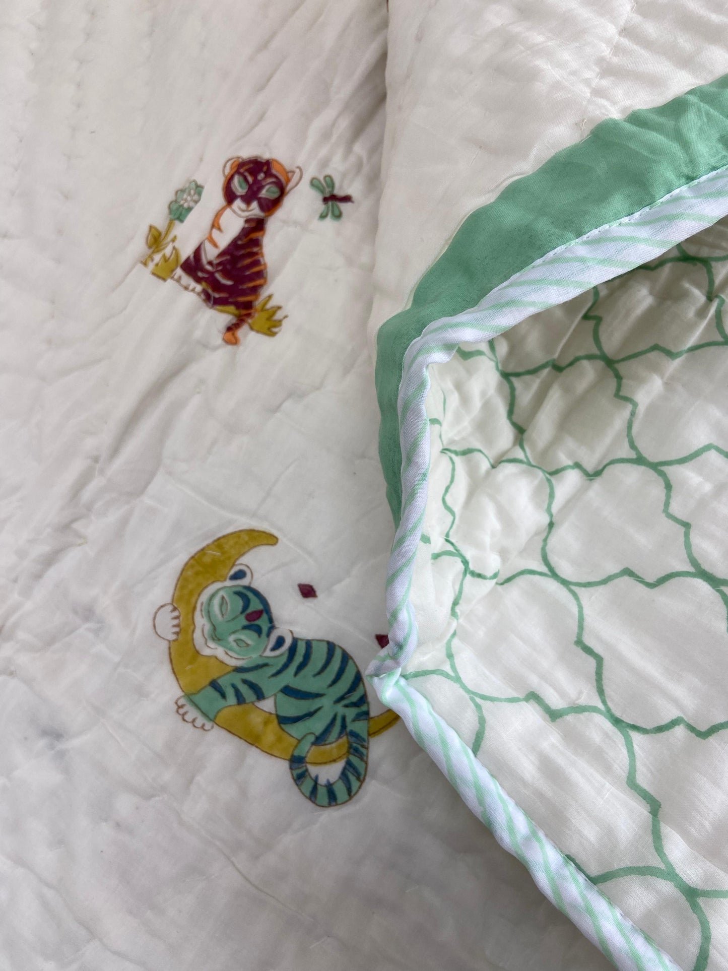 Baby Reversible Muslin Quilt