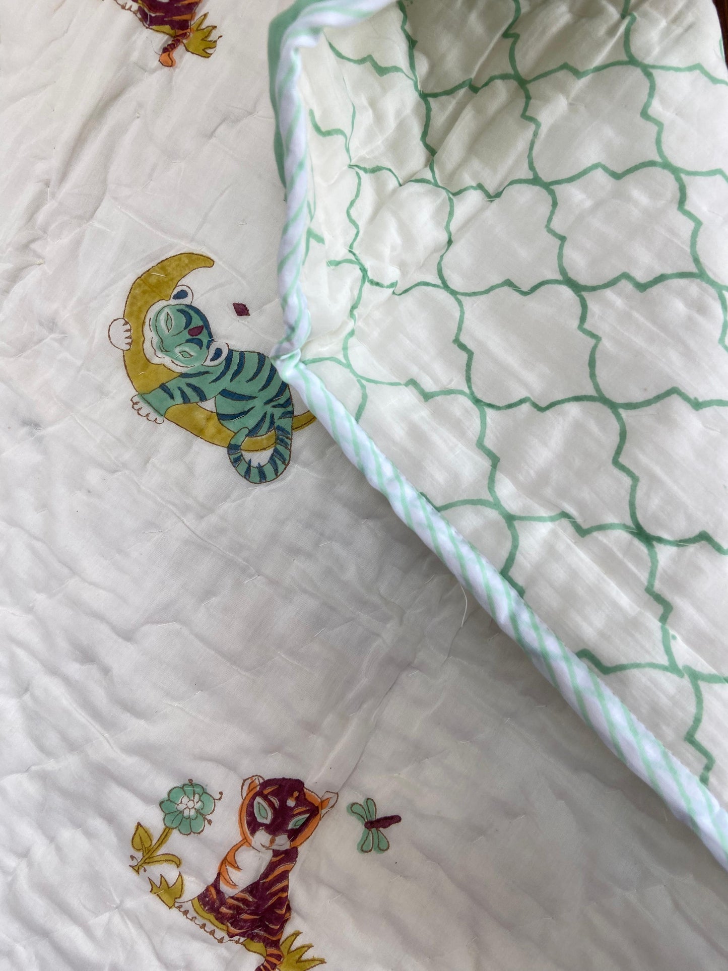 Baby Reversible Muslin Quilt