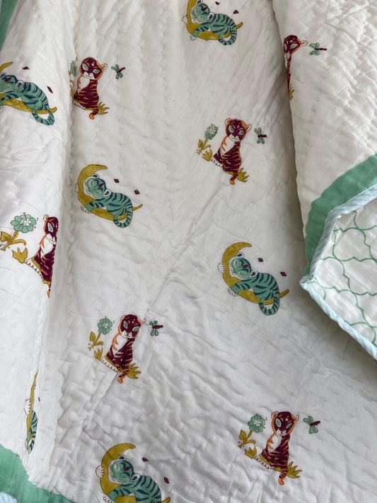 Baby Reversible Muslin Quilt