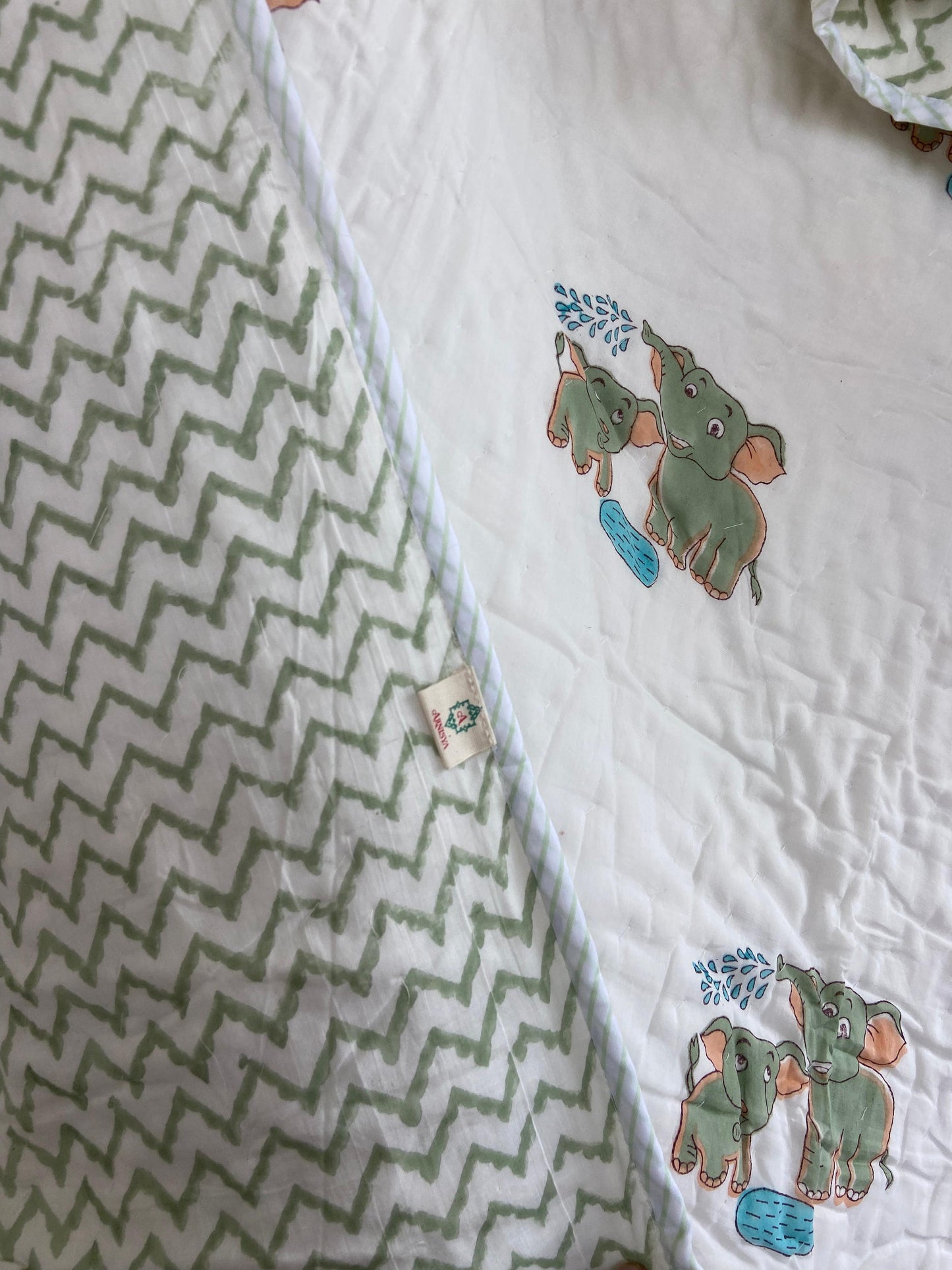 Baby Reversible Muslin Quilt